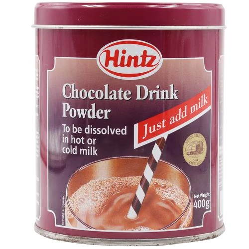 Hintz Chocolate Drink Powder, 400 g Tin-1.webp